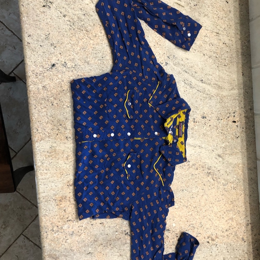 Wrangler rock 47 snap button shirt